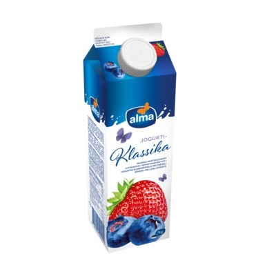 ALMA Maasika-mustika jogurt 1kg(pure)