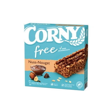 CORNY Suhkruvaba batoon Free pähklikreemi 6x20g