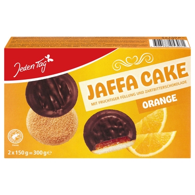JEDEN TAG Küpsised apelsinitäidis. ja tumeda šokol. 300g 2tk