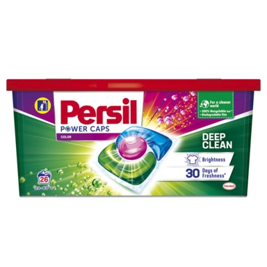 PERSIL Power Caps Geel-kapslid Color 26tk