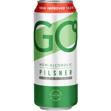 SAKU GO alkoholivaba õlu Pilsner hele 50cl(purk)